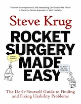 Rocket Surgery made easy by Steve Krug